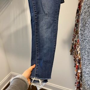 Articles of Society frayed hem skinny jean